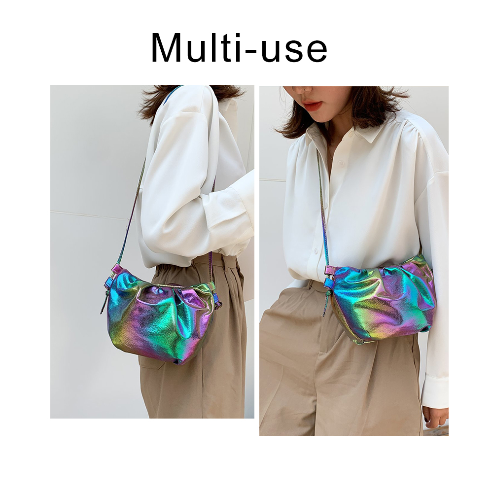 bonbons Laser femmes bandoulière haute rue femme épaule sacs de messager petite fête dames voyage sacs à main et sacs à main