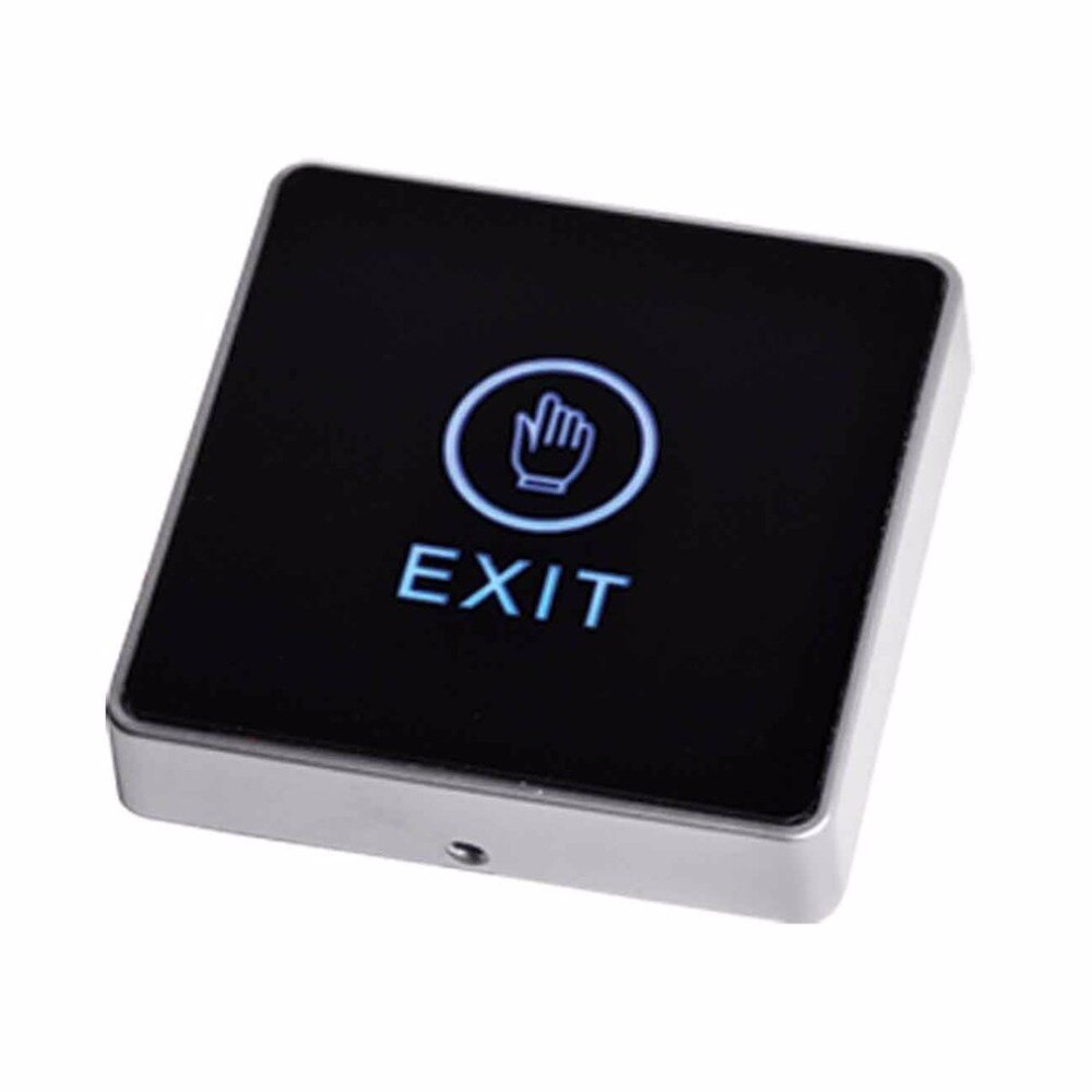 Push Touch Exit Button Door Eixt Release Button for access Control System for Home Security Protection With LED Indicator