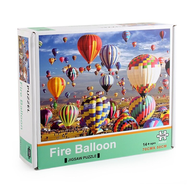 Air Balloons Puzzle 1000 Pieces Jigsaw Puzzle for Adults Kids