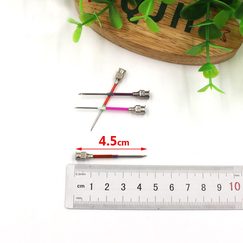 4pcs Knitting Needle Punching Needles Magic Embroidery Poking Cross Stitch Needle Tools Fancy Metal Rod Handmake Sewing Needles