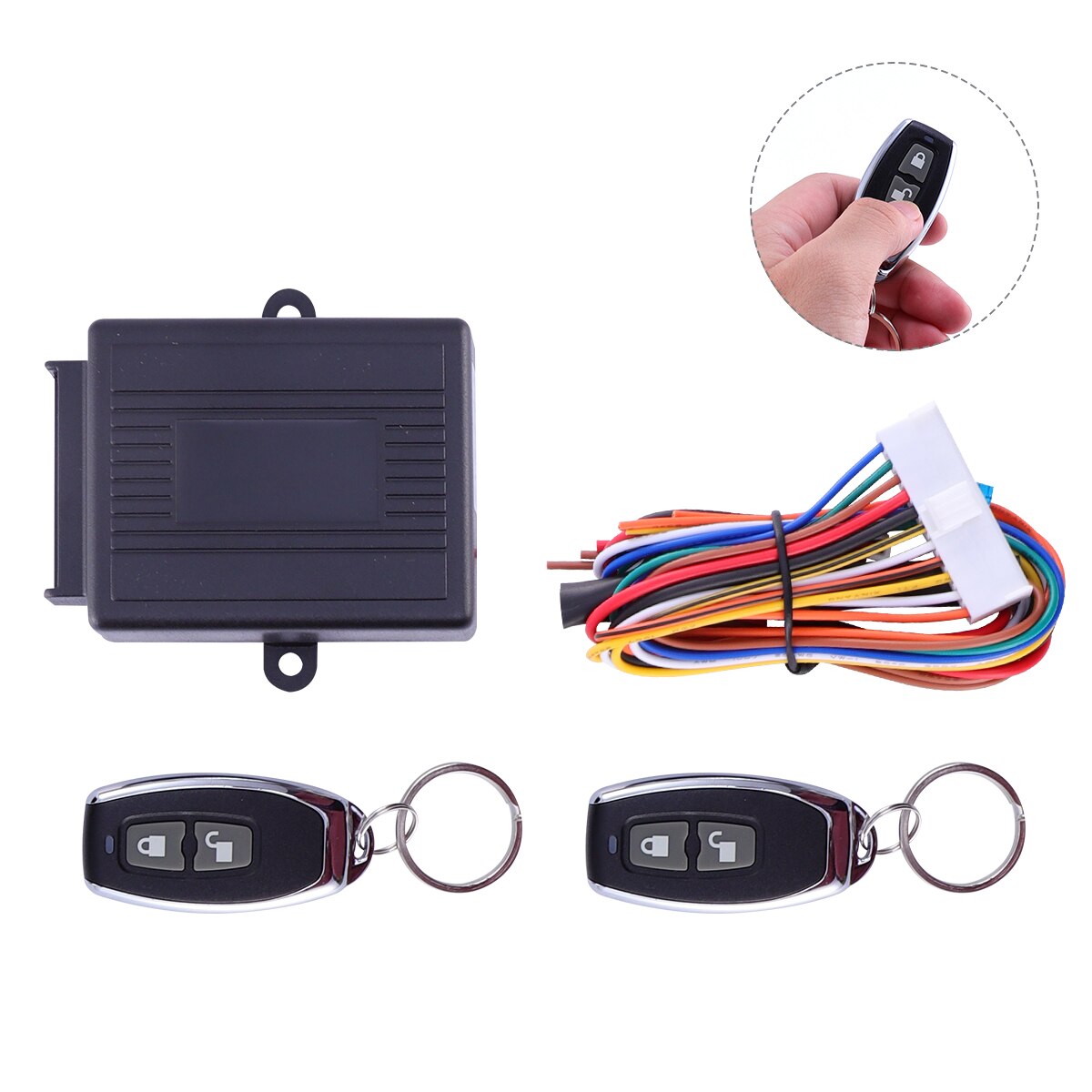 Car Keyless Entry System Car Center Control: Default Title
