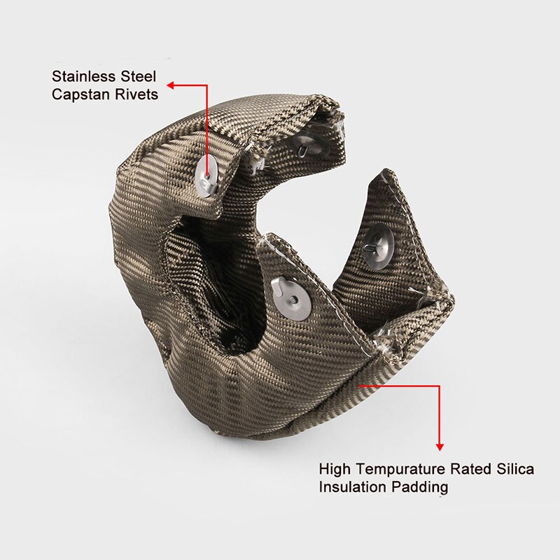 Glass Fiber Fits for T3 Shield Temp Rating Turbo Heat Barrier Replaces Accessories Newest Durable