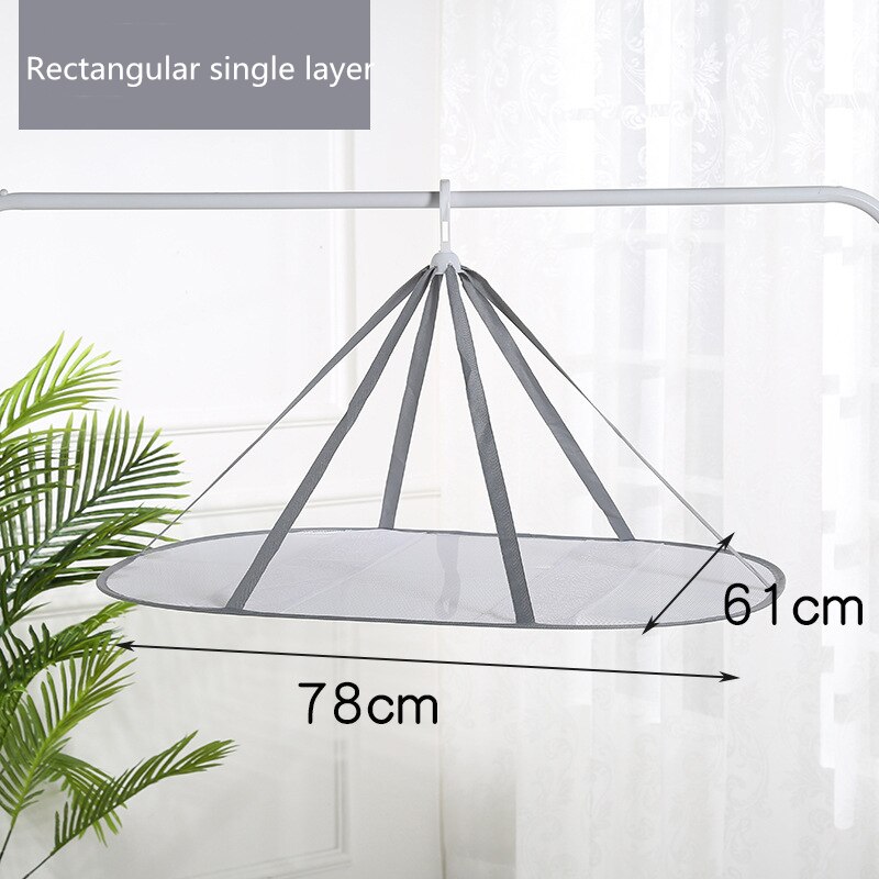 1pc Foldable Clothes Drying Net Basket Socks Underwear Sweater Drying Net Hanging Clothing Drying Basket Organizer Protect Cloth: Type 5
