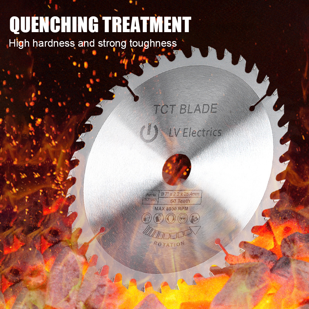 Kamolee 7 inch 180 mm elektrisch cirkelzaagblad 25... – Vicedeal, image size:1000x1000