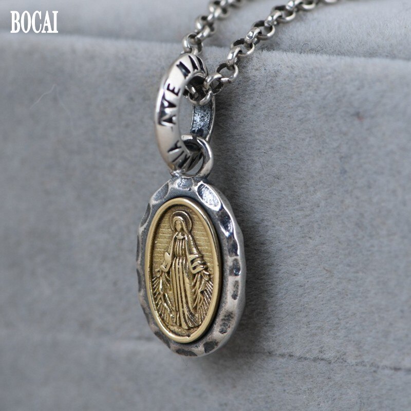 Bocai Solid S999 Puur Zilver Overheersend Tiger Roaring Bergen En Rivieren Zodiac Tiger Man Hanger Geboorte Jaar