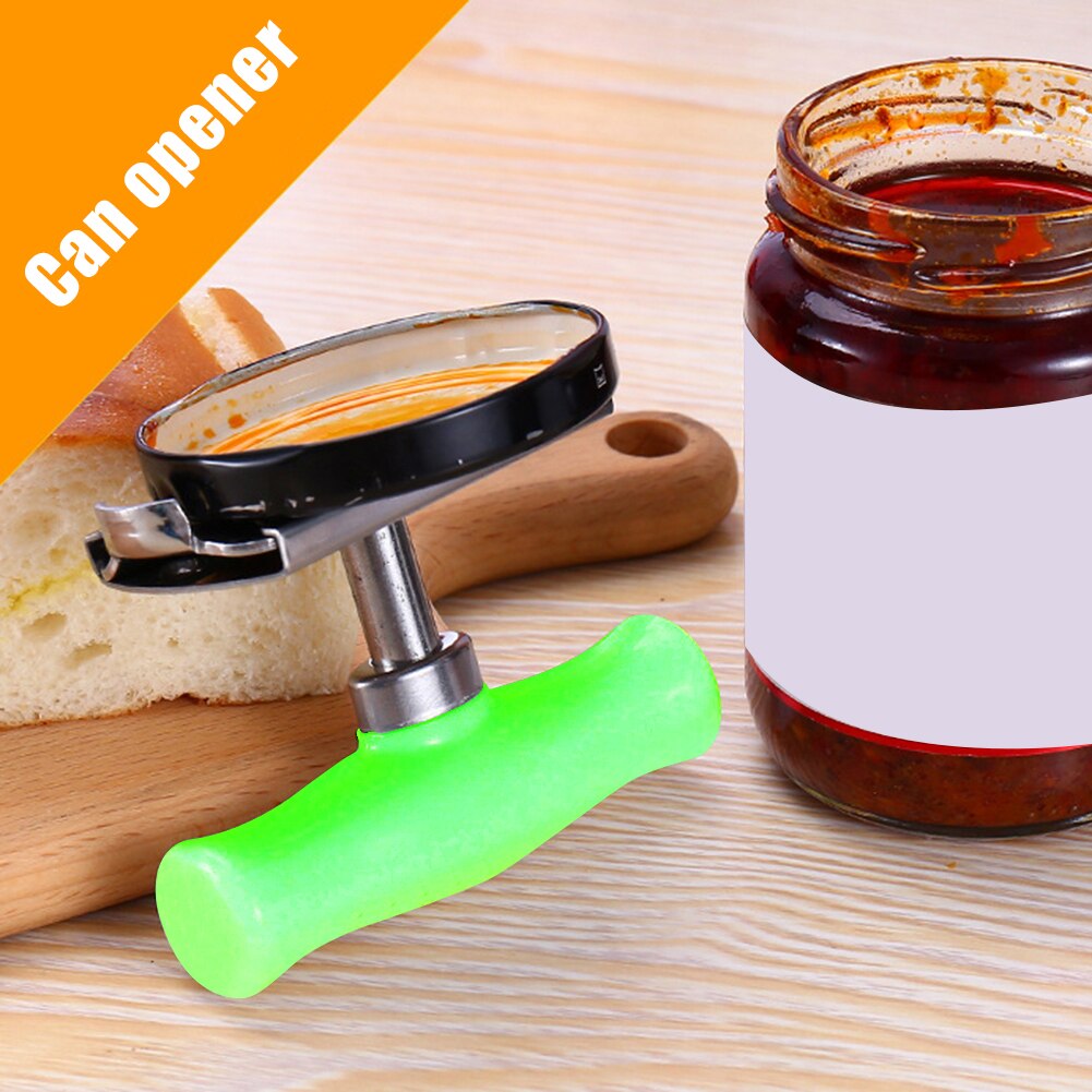 Adjustable Jar Opener Stainless Steel Bottle Glass 1-4 Inches Cap Lid Safety Openers Tool Home Kitchen Gadgets Tools Accessories