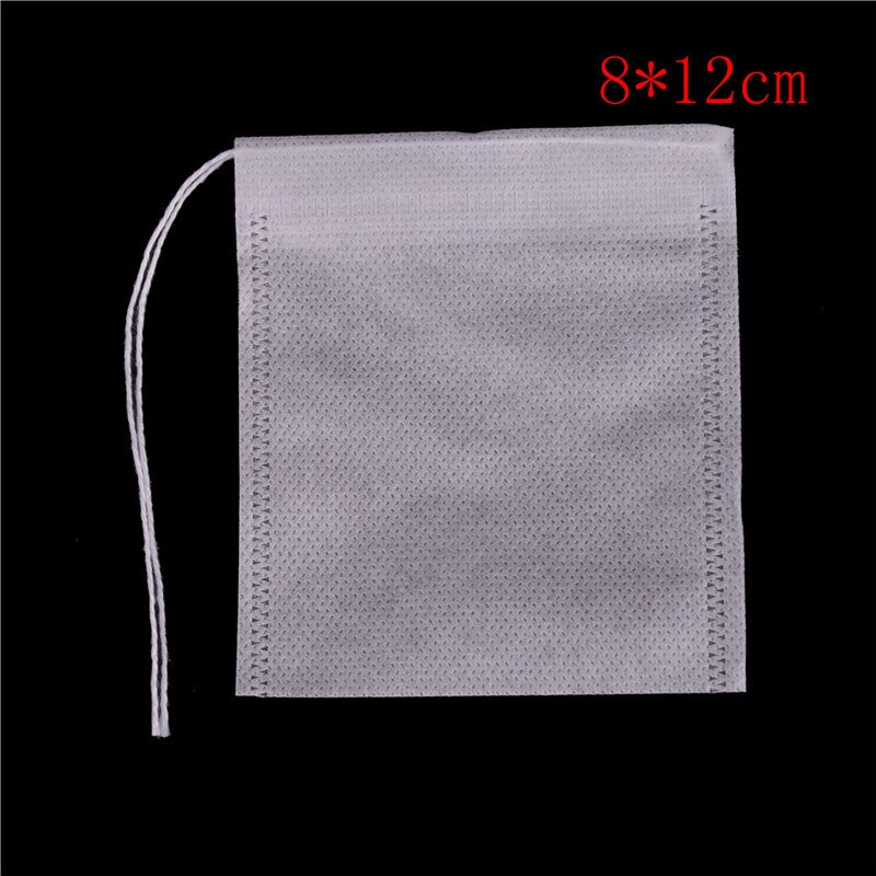 N2HAO-bolsas de té desechables, bolsitas de té vacías con cuerda, bolsa de sellado para té, tela no tejida, papel, 100 Uds.: A5