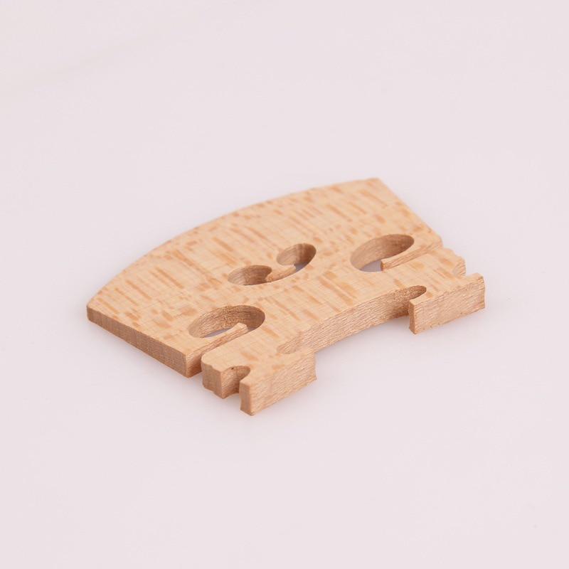 4pcs Violin Bridges Fiddle Maple Wood For 4/4-3/4 Size Instrument Accessories Violin Strings Bridge Part Tools