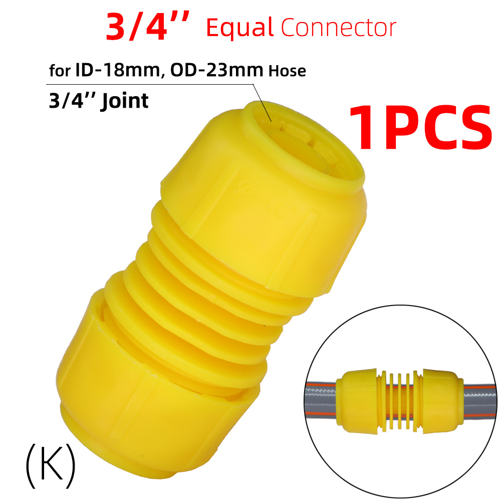 Garden Hose Quick Connector 1/2'' 3/4'' 1'' 1.2'' Repair Leaky Water Pipe Tool Fitting Adapter Watering Irrigation Tubing Joint: Kx1pcs