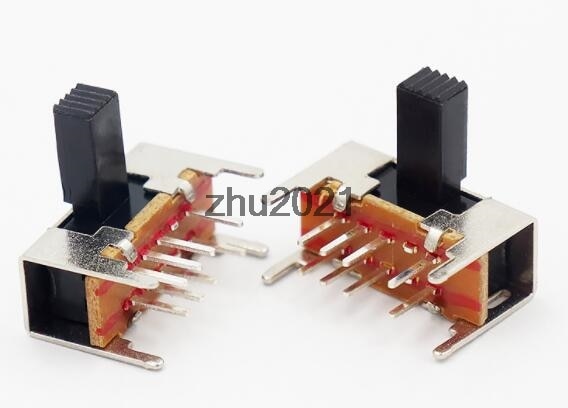 Pcb Nob 10Pcs x Panel PCB 8 Pin 3 Position 2P3T DP3T Slide... – Vicedeal