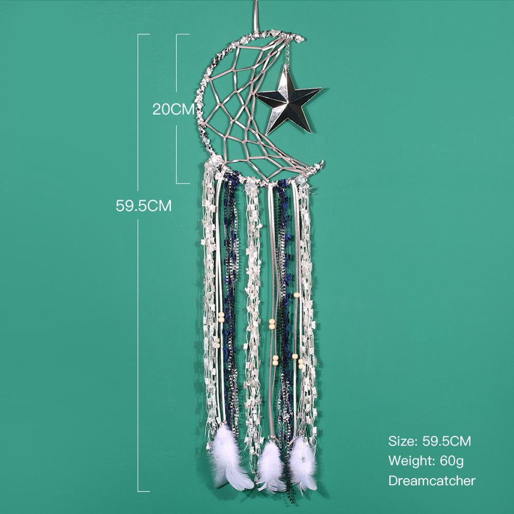 Moon Star Dream Catcher Decor Babykamer Decoratie Muur Opknoping Beddengoed Bumpers Kids Party Kids Meisjes Kamer Decor