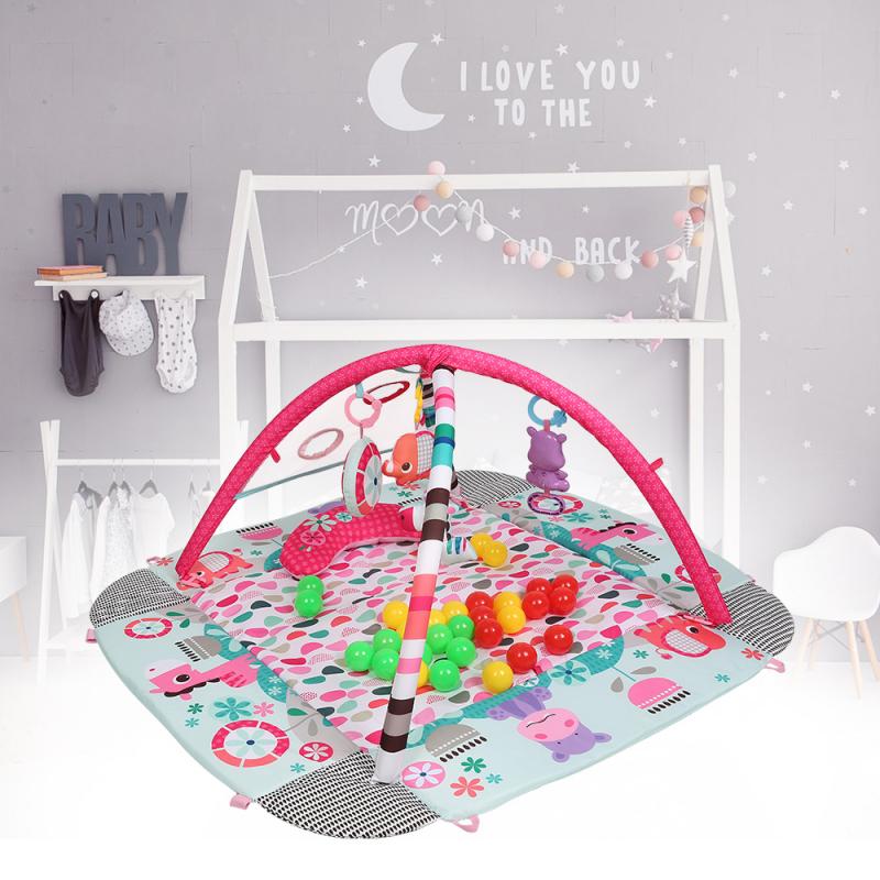 Baby Speelkleed Baby Kruipen Mat Deken Baby Spelen Tapijt Kids Activiteit Mat Met Muziek Poppen Tapete Infantil Fitness Playmat hwc