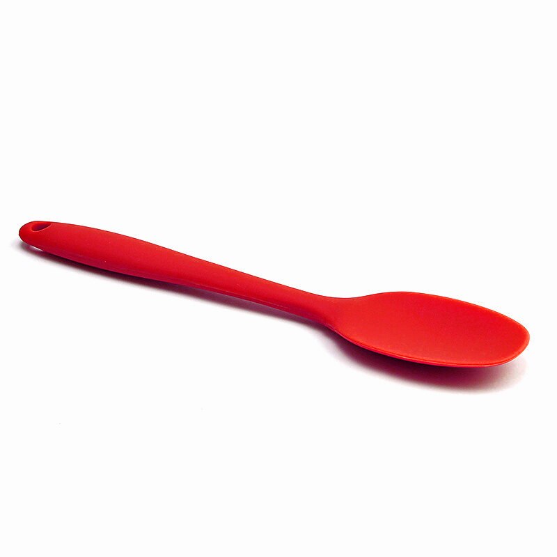 MOSEKO Silicone Spoon Mixing Spoon Cake Pastry Butter Cream Spatula Kitchen Baking Accessories DIY Cake Decorating Tools