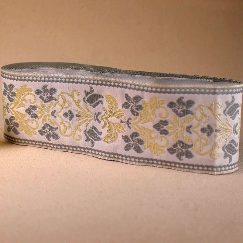 5 Yards Ethnic Jacquard Webbing Embroidery Ribbons for Garment Home Furniture Shoes Decoration Webbing for Diy Sewing Materials