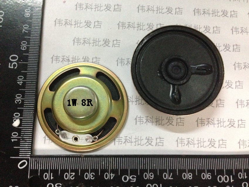 Ultra-dunne mini sound speaker 8 ohm 1 watt 8R 1 W luidspreker Diameter 5 CM 50 MM dikte 12 MM Luidspreker