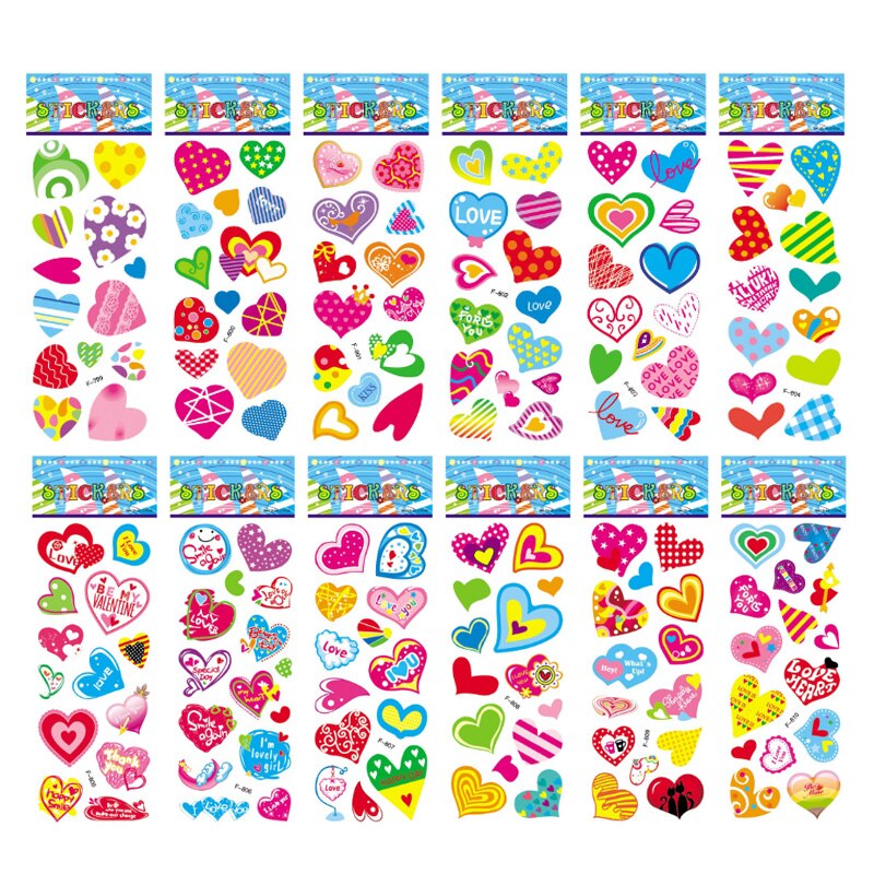 12 Sheets/Pack Kids Stickers Toy Cute Seabed Animals Fishes PVC Sticker for DIY Scrapbooking Diary Phone Stickers: 4