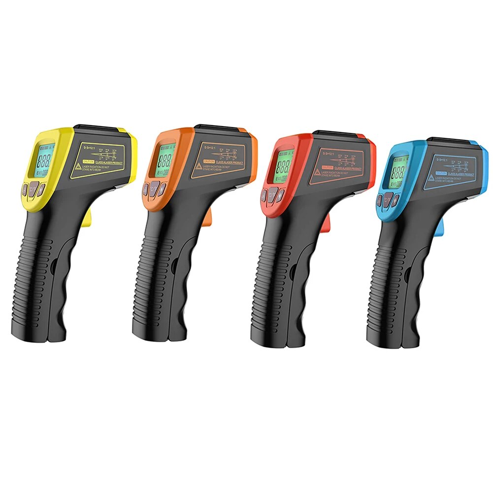 1 pc Infrarot-Thermometer Pistole Küchen öl und warmes Wasser Grill zurück Thermometer Hoch temperatur messung