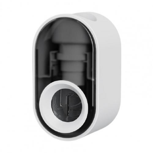 Wandmontage Tandpasta Knijper Waterdichte Pc Automatische Tandpasta Dispenser Dispensador Pasta Dientes Badkamer Accessoires: WHITE