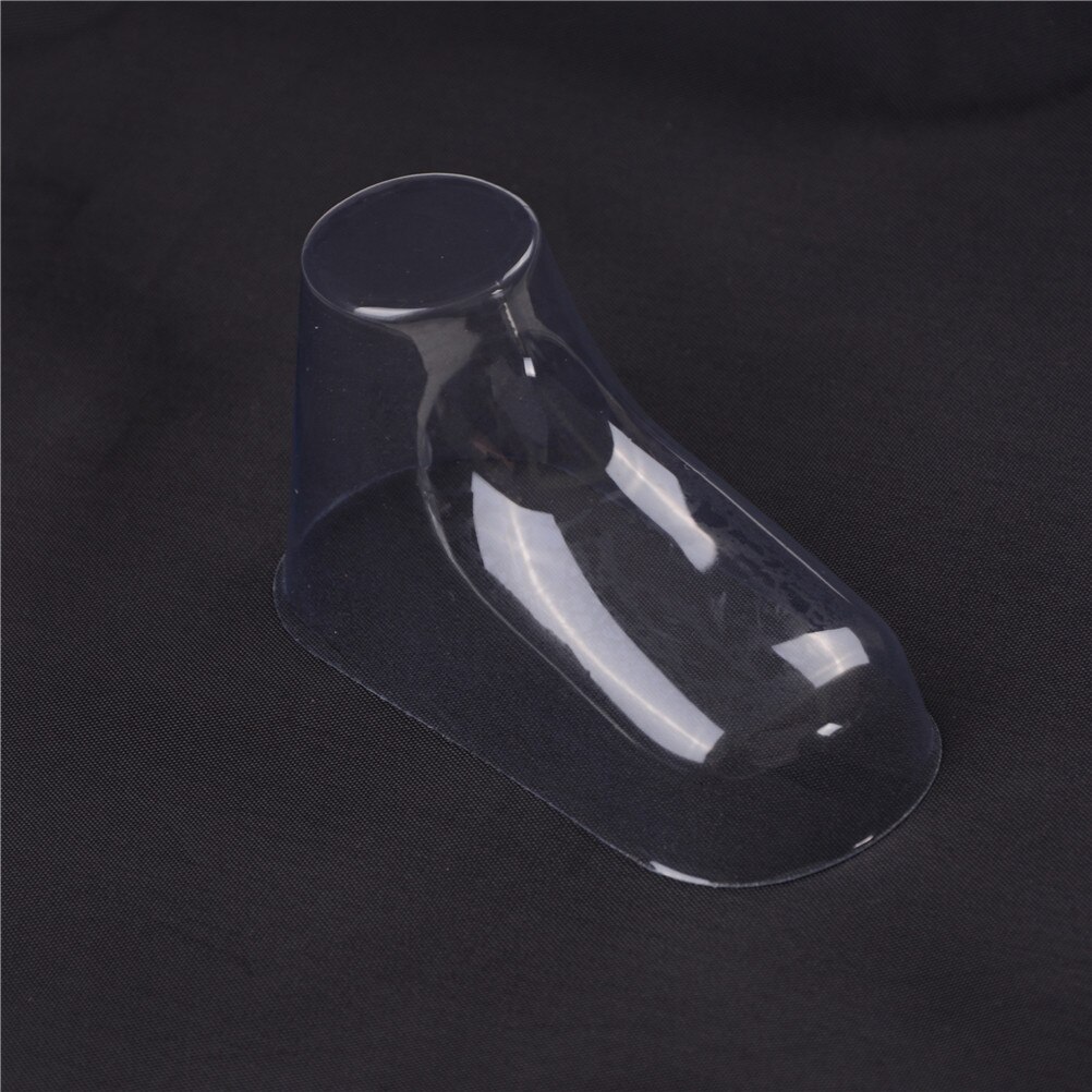 20 stk klar plast babyfødder display baby støvletter sko sokker vitrine 9cm