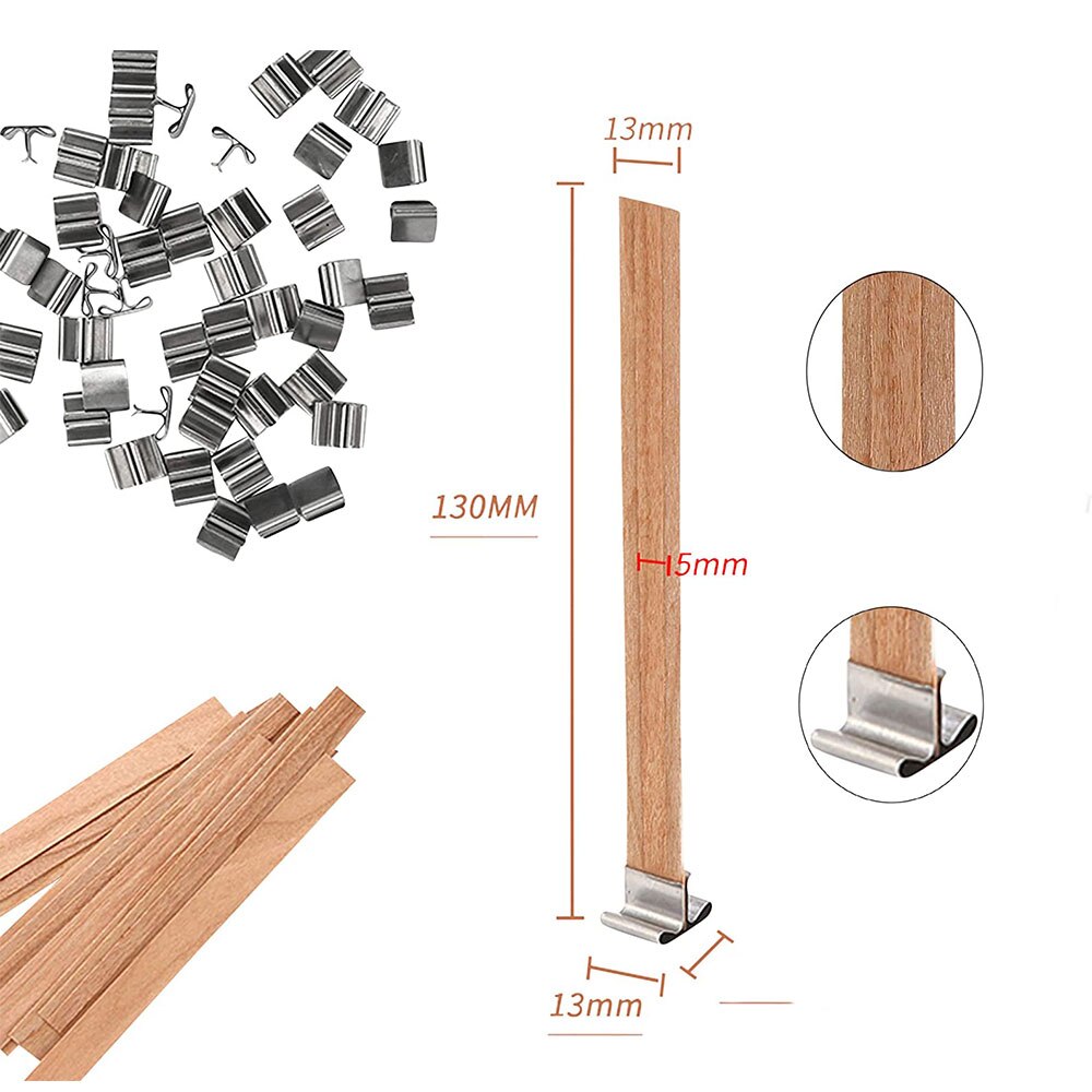 lontjes voor kaarsen kaars lont kaarsen maken kaarsen lont Hout Lont Kaars Wieken Met Base Houten Kaars Lont Set Core Voor Diy Kaars Maken Levert Handgemaakte Soja Parffin Wax lont