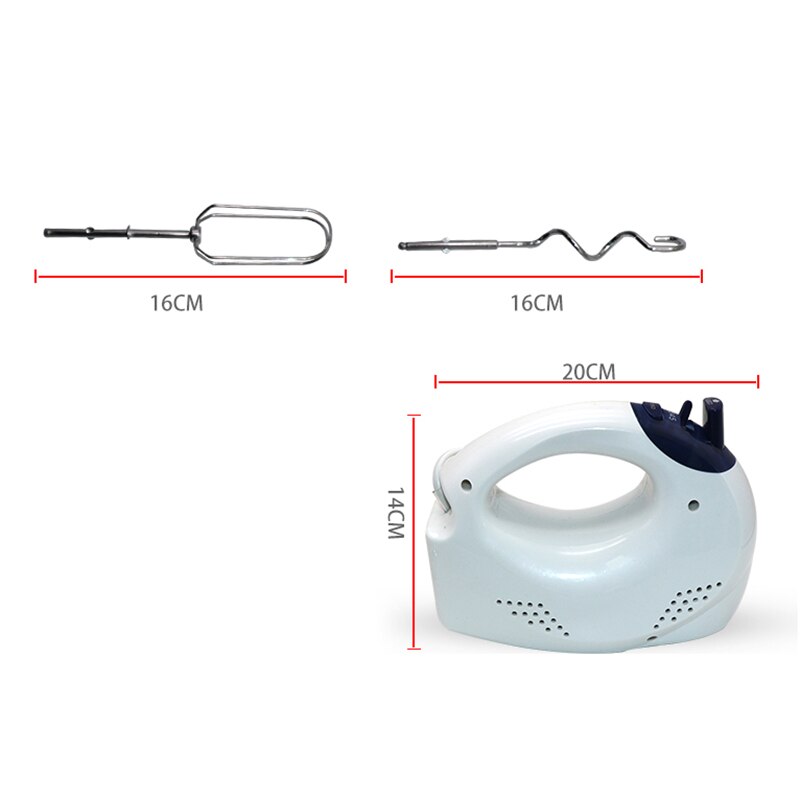 5 Speed Electric Food Mixer Table Stand Cake Dough Mixer Handheld Egg Mixer Mixer Baking Whipping Cream Machine Cooking Tools