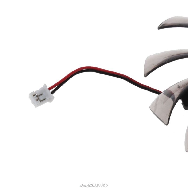 75MM PLD08010S12H 2Szpilka wentylator chłodnicy wentylator karty graficznej robić GTX 560 460 Ti R7 260x R270X MSI 560 Ti D07 20 Dropship