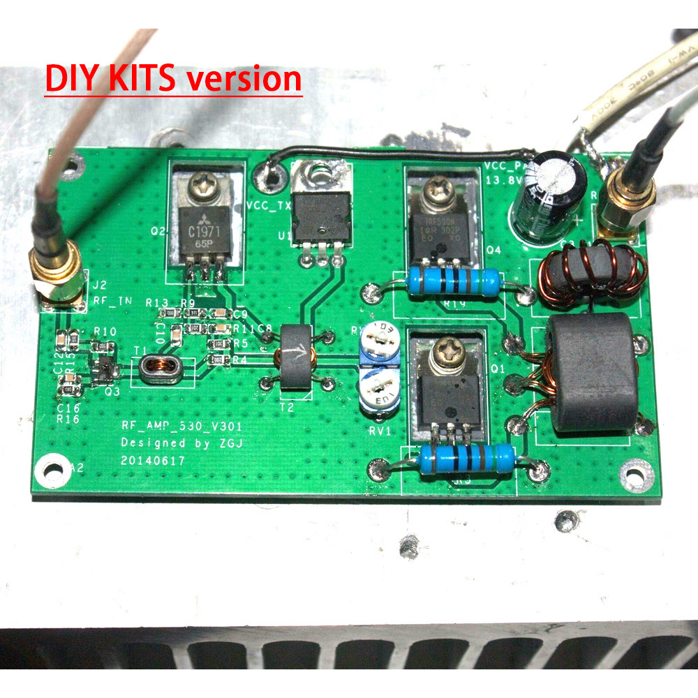 3-28 Mhz 45 W Ssb AM Linear Power Verstärker Kurzwelle CW FM RF Power Verstärker FÜR Transceiver HF radio HAM 13,56 M RFID Signal