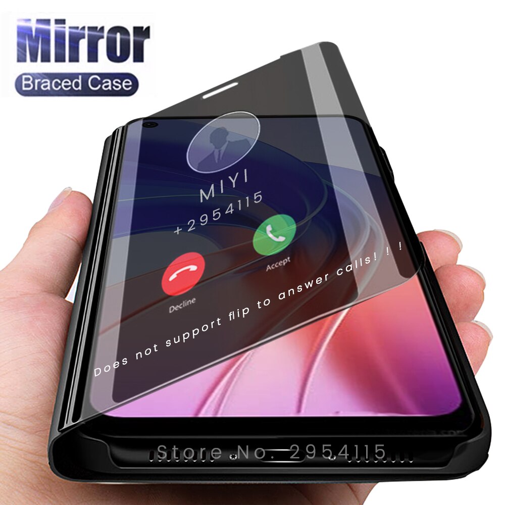Oppo a55 fallen Clever spiegel leder kippen telefon abdeckungen für orro appo oppo a55 4g eine 55 55a cph2325 6.51 &quot;magnetisch buch stehen coque