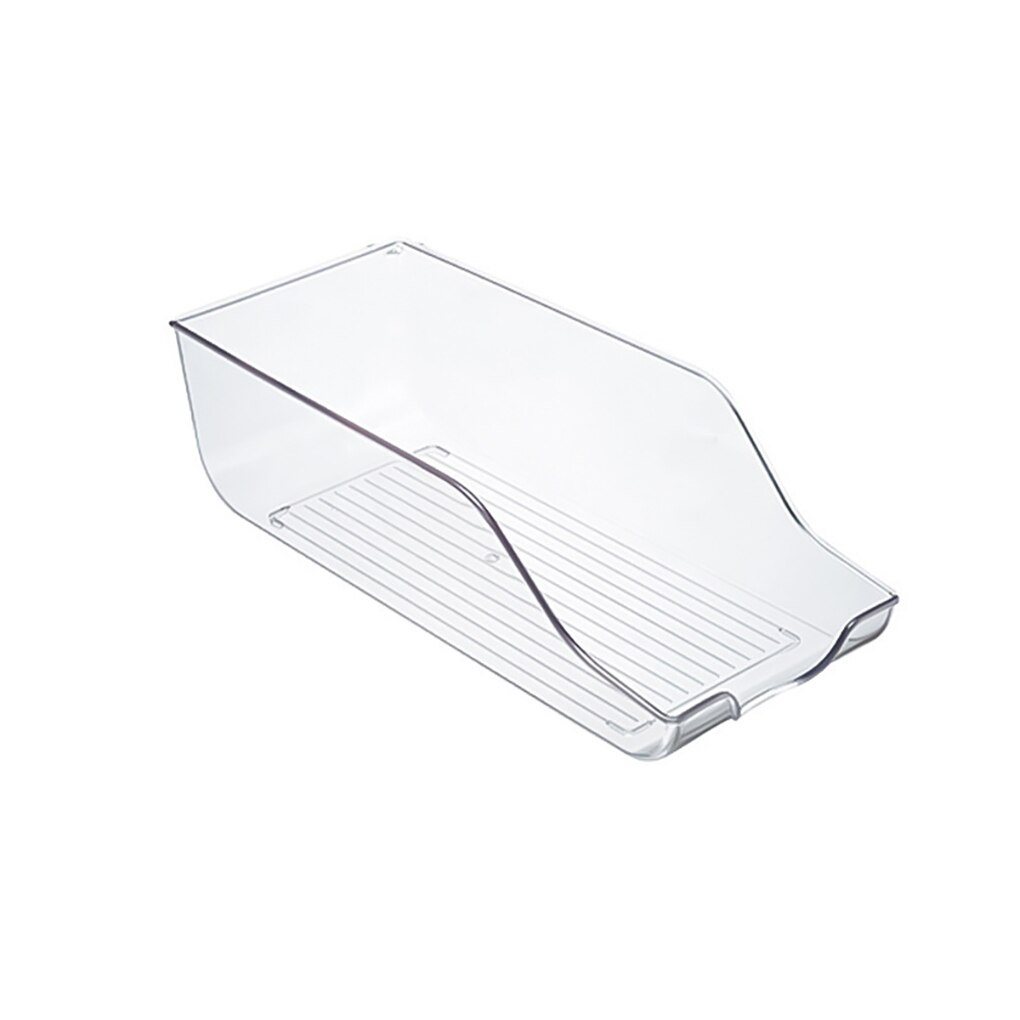 Refrigerator Storage Box Clear Kitchen Cabinet Drawer PET Egg Food Organizer Fruit Fresh-keeping Container Drink Box: 1