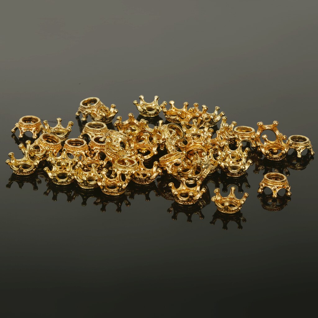 Goud vergulde losse hanger set gezet met Champagne Topaas | Mix and Match
