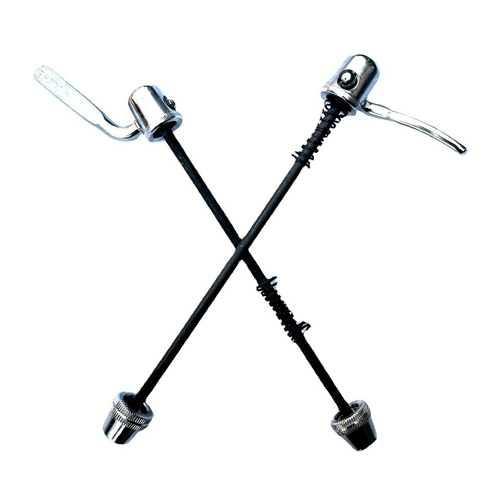 ​Bike Quick Release Skewer 190 195mm Bicycle Steel Front Rear QR Quick Release Skewers For Use With Hollow Axles Bike Accessorie