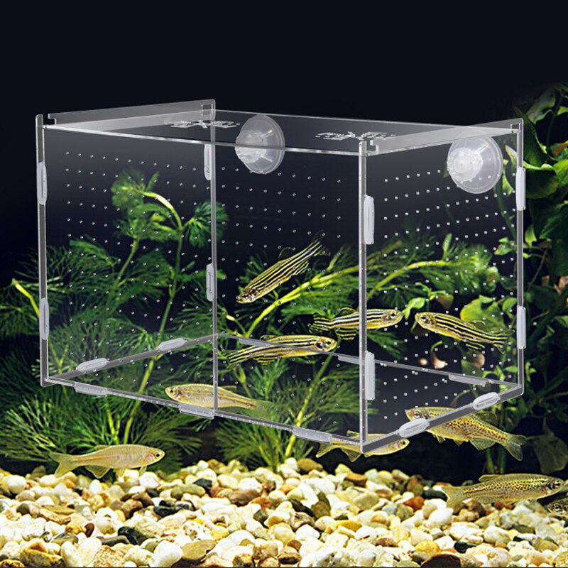 Aquarium Isolation Kasten Aquarium Kleine Braten Zucht Kasten Multifunktionale Laichen Brut Zimmer Aquarium Zubehör Fisch Supplie