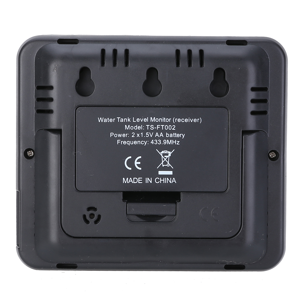 1pcs Mayitr Ultrasonic Water Tank Level Meter Temperature Sensor Display Time Low battery Indicator Instruments