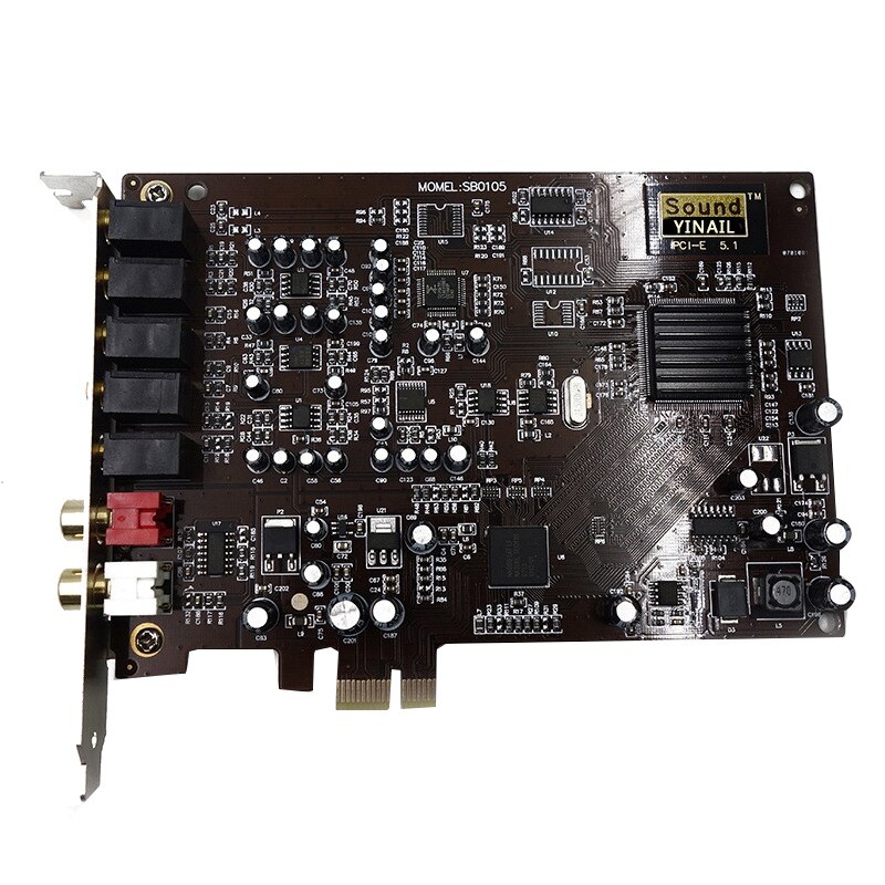 Nature Sound Blessed PCI-E 5.1 Sound Card SN0105 Sb0105 PCIE 5.1 For XP WINDOWS 7/8/10: Default Title