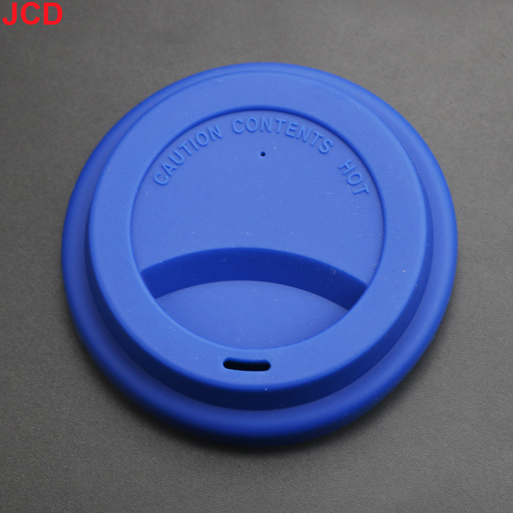1 Stuks 9.5Cm Universele Siliconen Mok Cup Cover Afdichting Beschermende Deksel Warmte Temperatuur Bewaren Stofvrij Voor Thee/Koffie/Melk Beker: Bruin