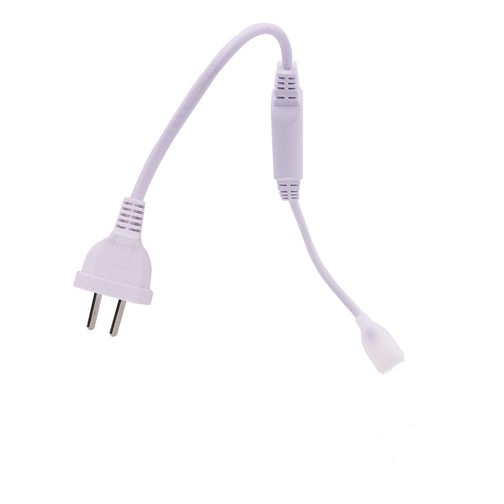 220V Dimmable Power Plug For 288LEDs/m 360LEDs/M COB Neon Strip With ON OFF Switch: Wathet