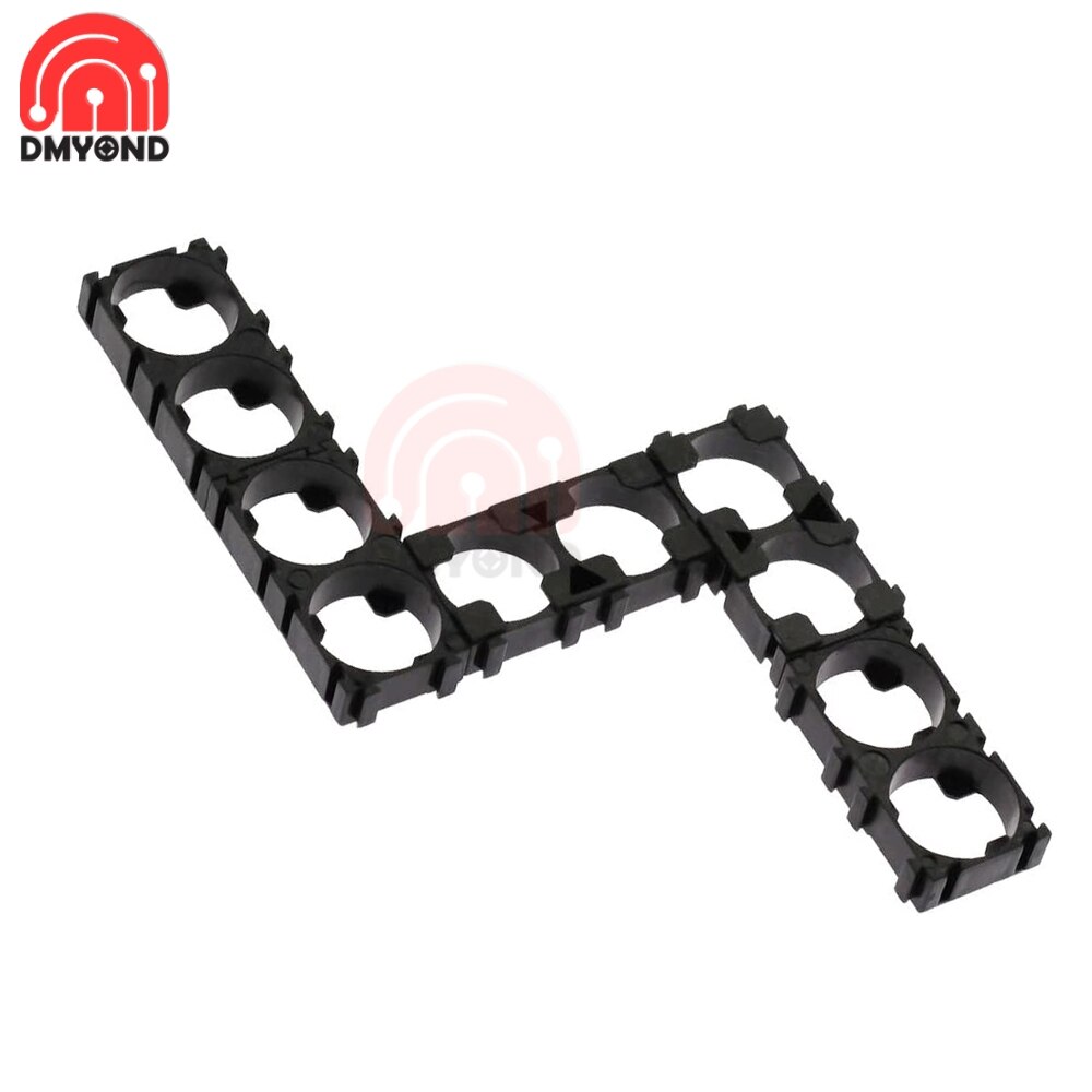 18650 Lithium Battery Holder Plastic Battery Pack Bracket Cylindrical Cell Battery Stand Cell Spacer for DIY Fixed Battery 1x2