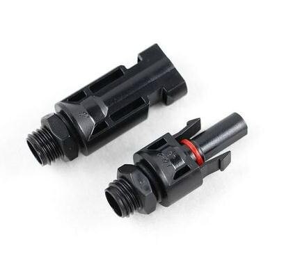 100Pairs x MC4 solar panel mounting Connector,MC4 install mount solar kit connect