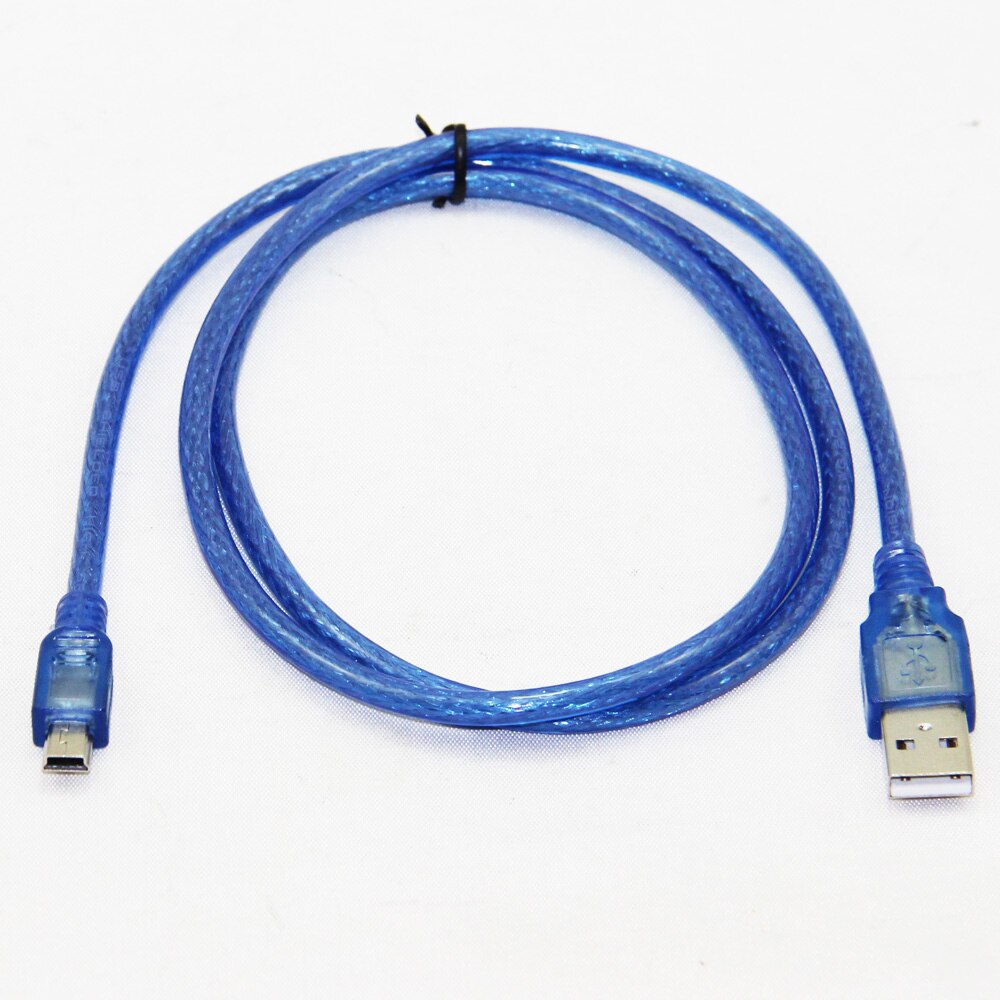 Bolea-Cable USB Mini 5P tipo A macho A Mini 5P, Cable de datos de doble blindaje (lámina + trenzada), 30cm, 50cm, 1m