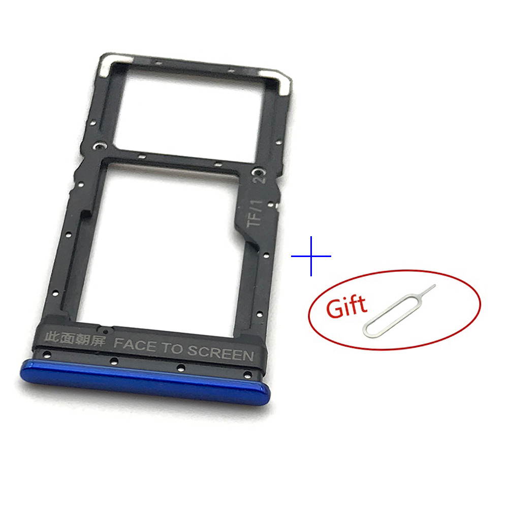 For Poco X3 F3 NFC Sim Tray Holder SIM Card Tray Slot Holder Adapter Socket Replacement Part For Xiaomi Poco X3 F3 NFC