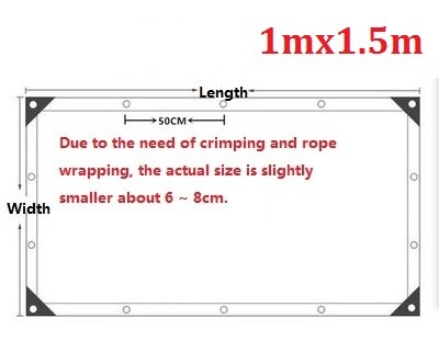 Newly Thicken 0.3mm Clear Transparency Waterproof Tarpaulin Outdoor Garden Truck Highly PVC Rainproof Tarp Cloth Curtain: 0.3mm 1mX1.5m