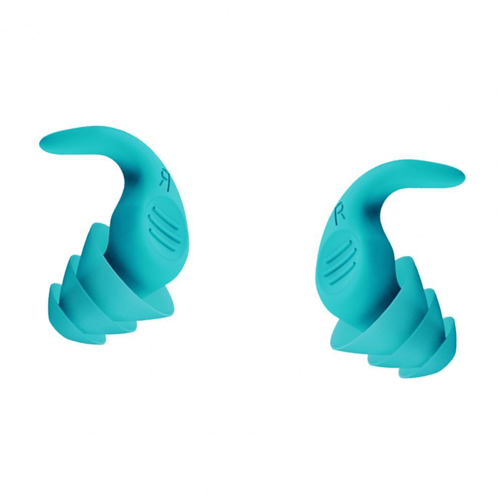 Bouchons d'oreille en Silicone souple, 1 paire:  Blue
