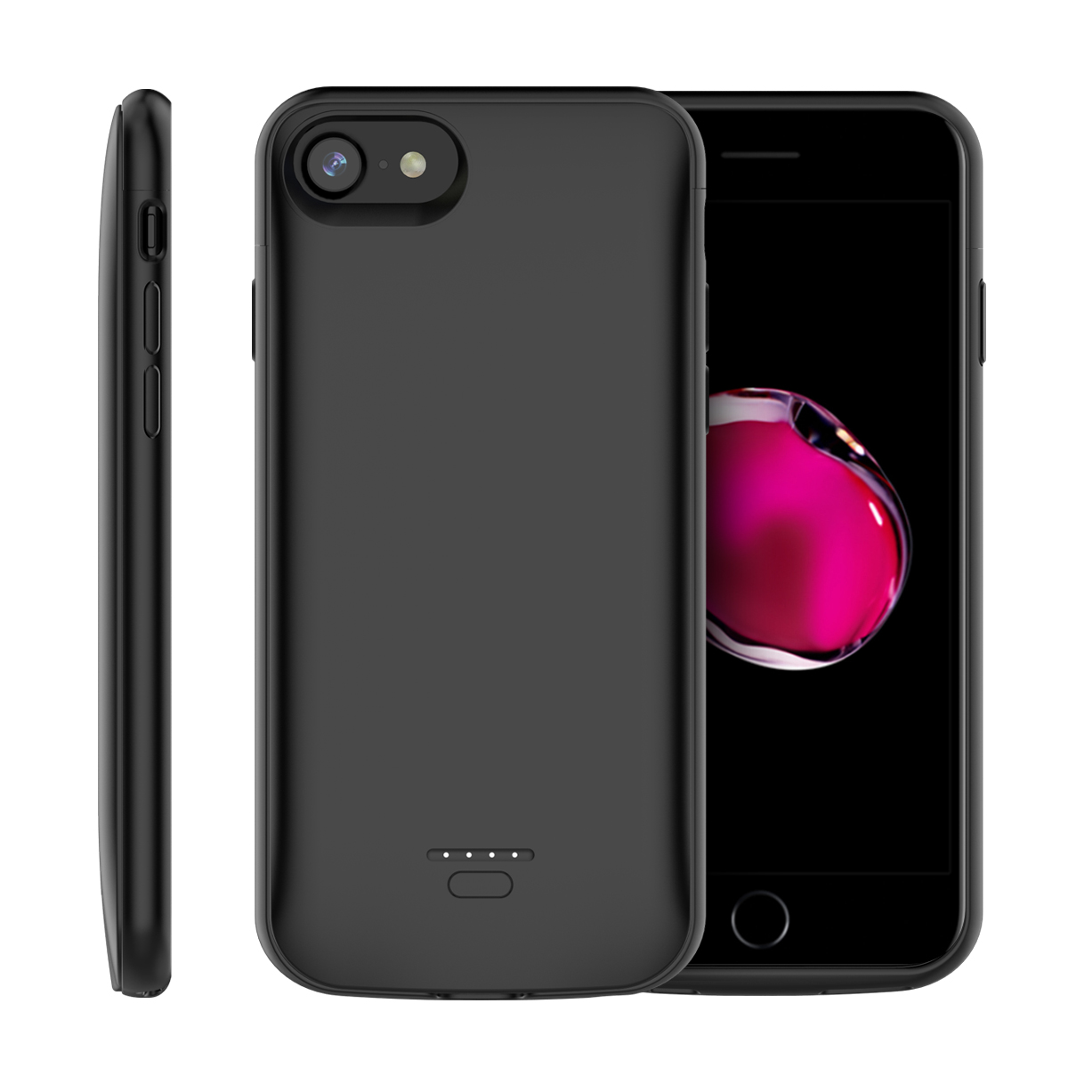 CASEWIN 4000mAh Battery Case For iPhone 7 8 6 6S 5 5S SE Charger Case External Backup PowerBank Charging Case For iPhone 7 Case