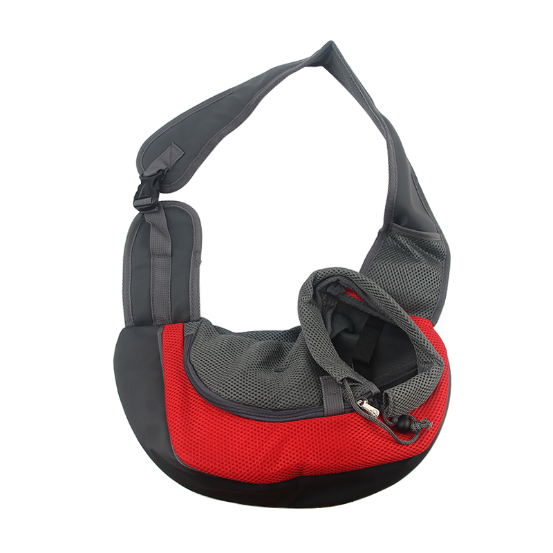 Bolsa de transporte para mascotas con manos libres, mochila de viaje para exteriores, bandolera para chihuahua, perro pequeño y gato.