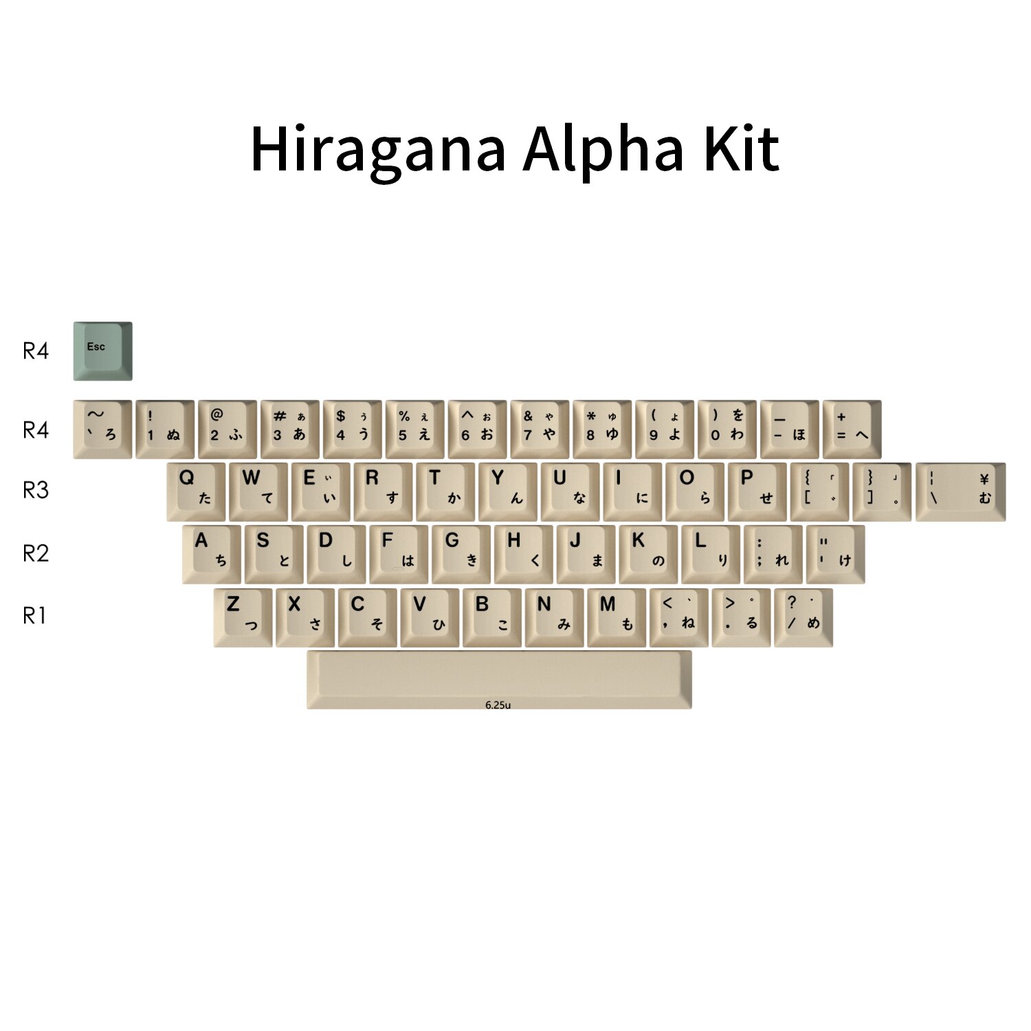 Cherry profile PBT keycap fruit theme color matching suitable for MX switch mechanical keyboard lovers DIY gamers: white