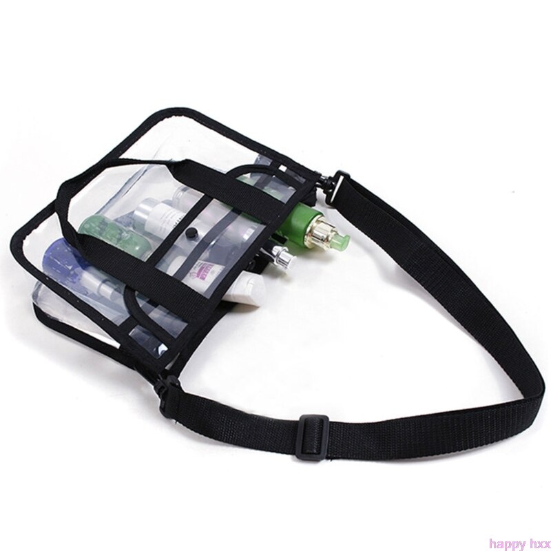Women PVC Shoulder Bag Handbag Travel Tote Cosmetic Beach Toiletry Storage Case