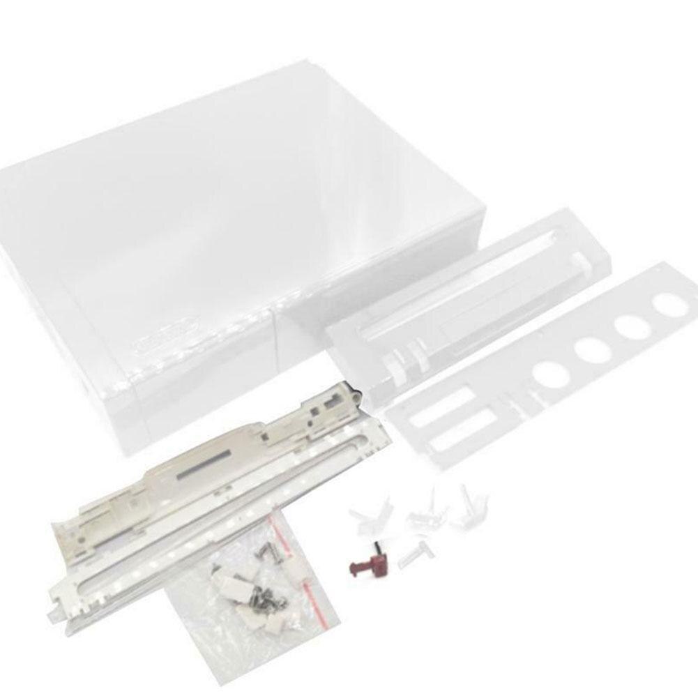 Fundas completas con botón para Wii, carcasa transparente, Shellsc, carcasa de repuesto para consola Wii