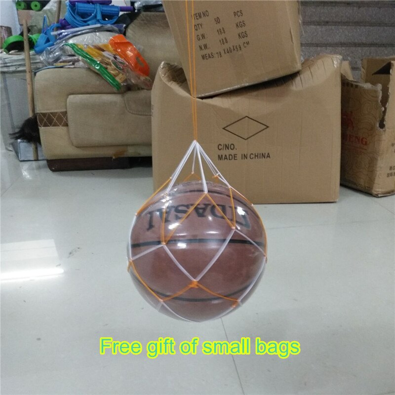Basketball Football Large Mesh Bag 15ball Sacks Carry Net Bag Soccer Volleyball Goal Ball Training buy large free small