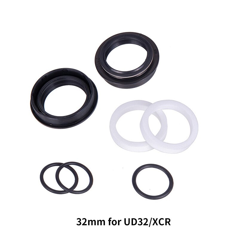ZTTO Mountain Bike Suspension XCR Oil Seal Service Kit MTB Fork Wiper Waterproof Dust Protector 32 30 Inner Tube Foam Ring UDING: 32mm for UD32