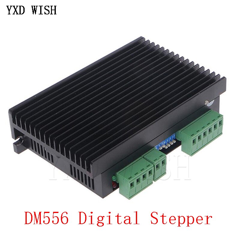 DM556 Digitale Stappenmotor Driver 2 Fase 5.6A Voor Nc 42/57/86 Stappenmotor Vervangen M542/TB6600 Stepper motor Controller